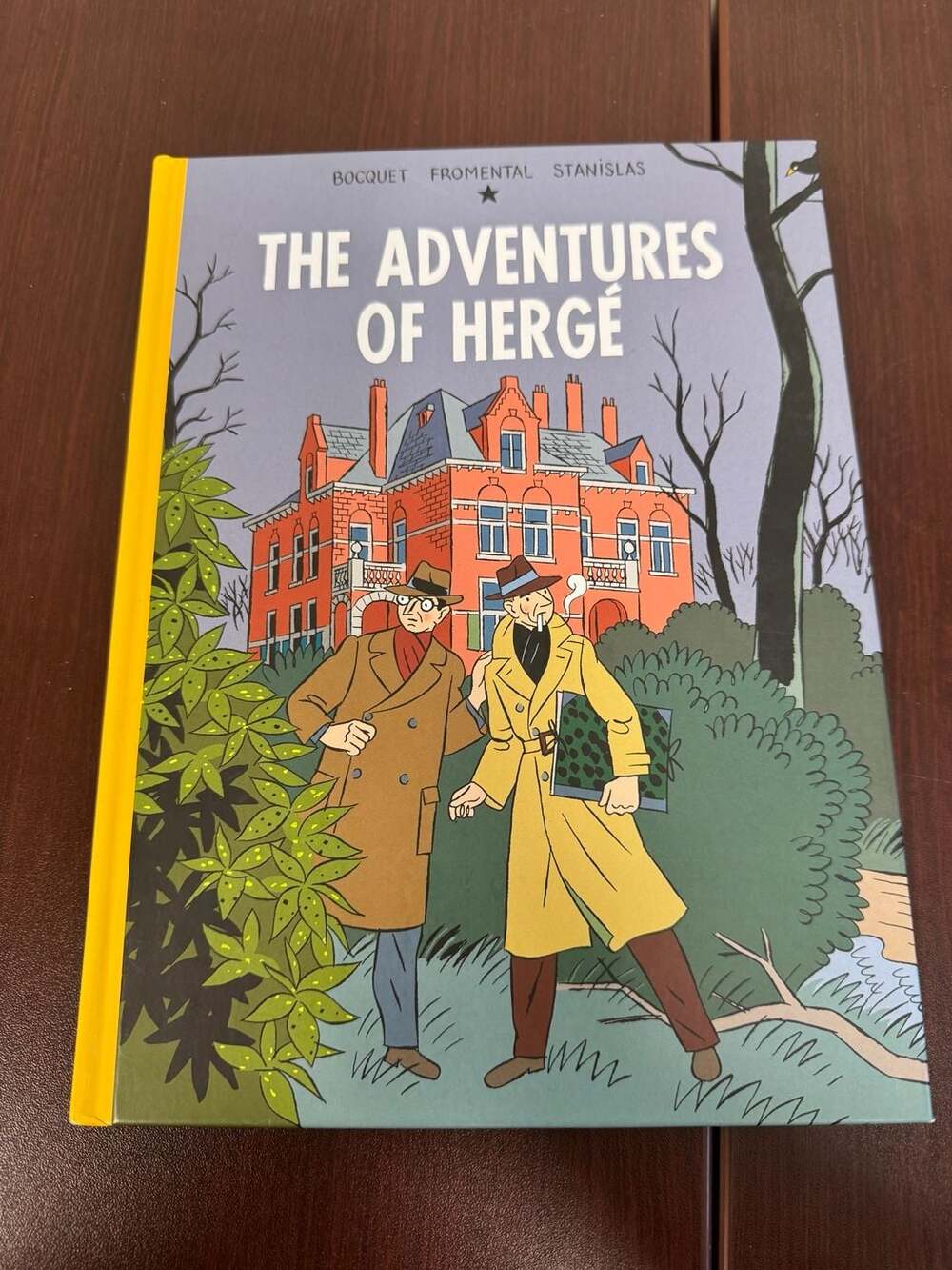 The Adventures of Hergé by Bocquet, Fromental, and Stanislas (Hardcover Graphic